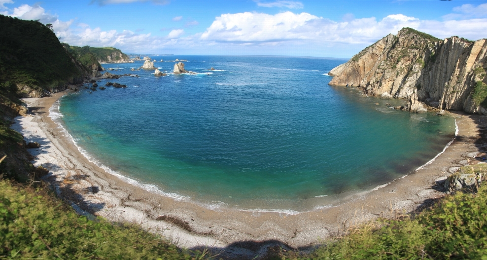 Spiaggia paesaggio mare costa