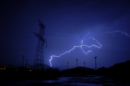 Sky night ray atmosphere Photo