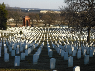 Photo Militaire cimetière mémorial washington dc
