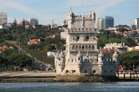 Photo Château
 palais rivière paysage urbain