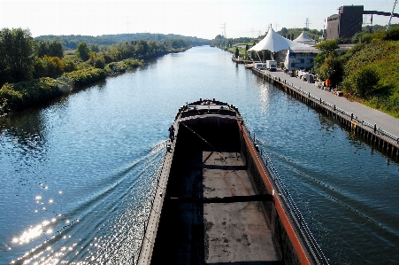 Water boat bridge river Photo