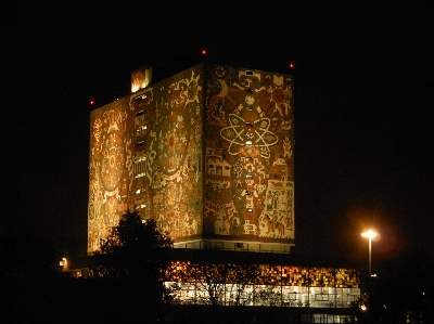 Light night city tower Photo