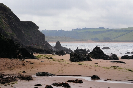 Beach landscape sea coast Photo