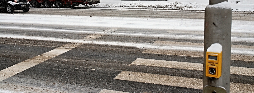 Photo Piéton neige hiver piste