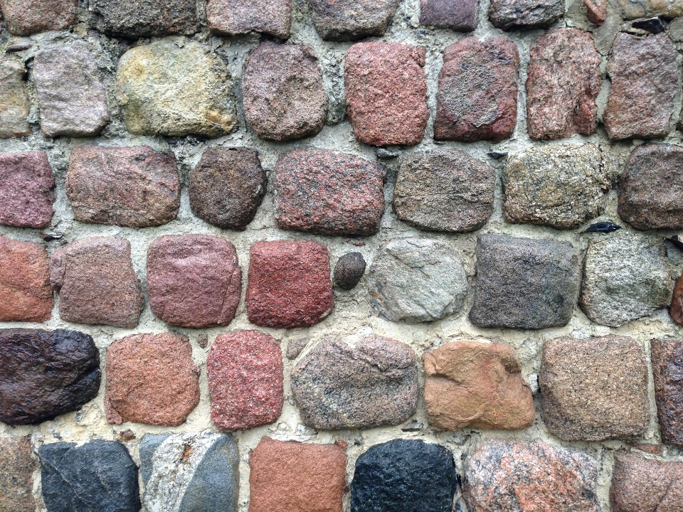 Rock structure floor cobblestone