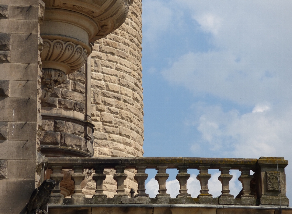 Die architektur struktur himmel sicht