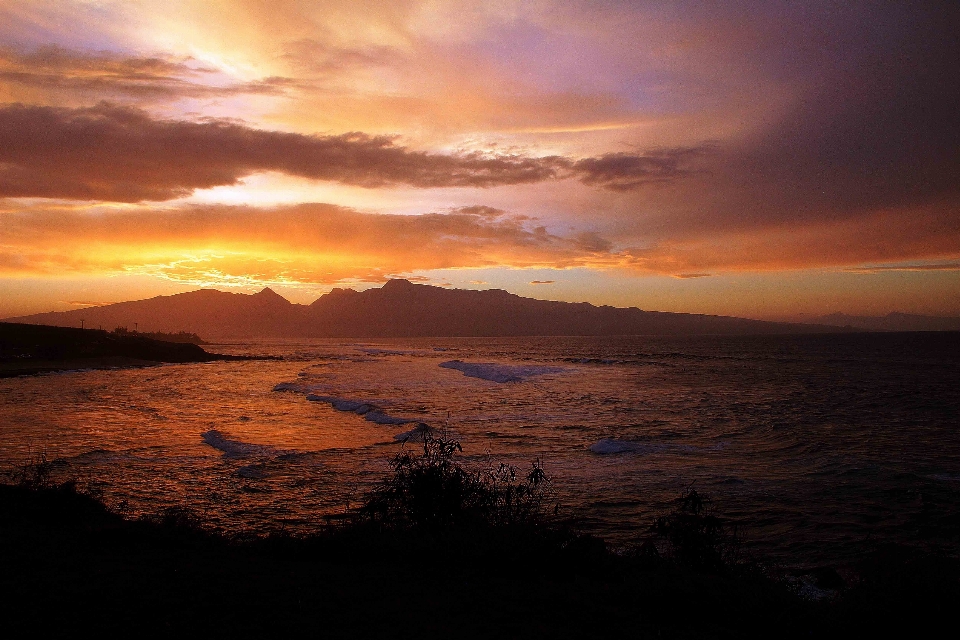 Plage mer côte océan