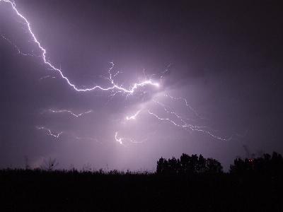 Night atmosphere weather storm Photo