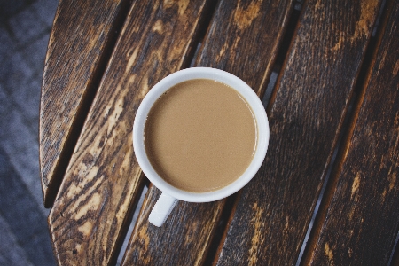 Table coffee wood texture Photo