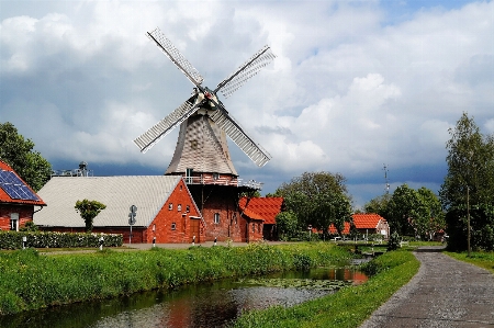 Wing architecture sky windmill Photo