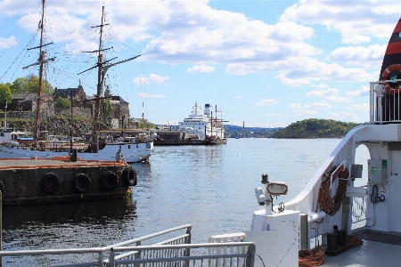 Sea coast dock boat Photo