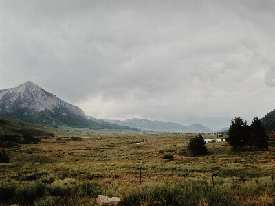 Landscape grass wilderness mountain Photo