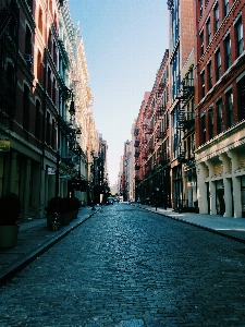 Architecture road street sidewalk Photo