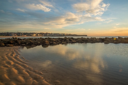 Beach landscape sea coast Photo