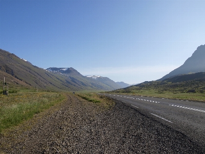 Landscape mountain road trail Photo