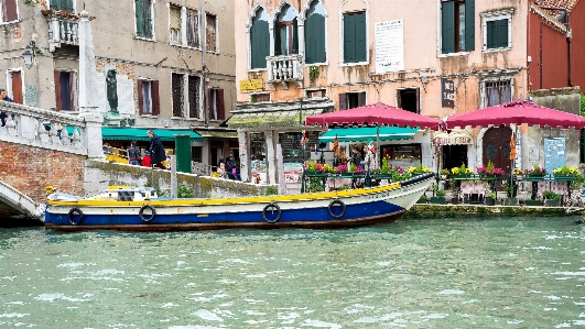 Water boat city canal Photo