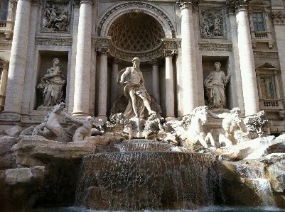 Palast statue alt trevi-brunnen
 Foto