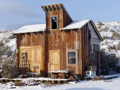 Landscape outdoor snow winter Photo