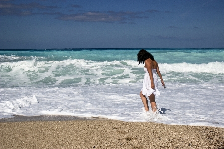 Beach sea coast water Photo