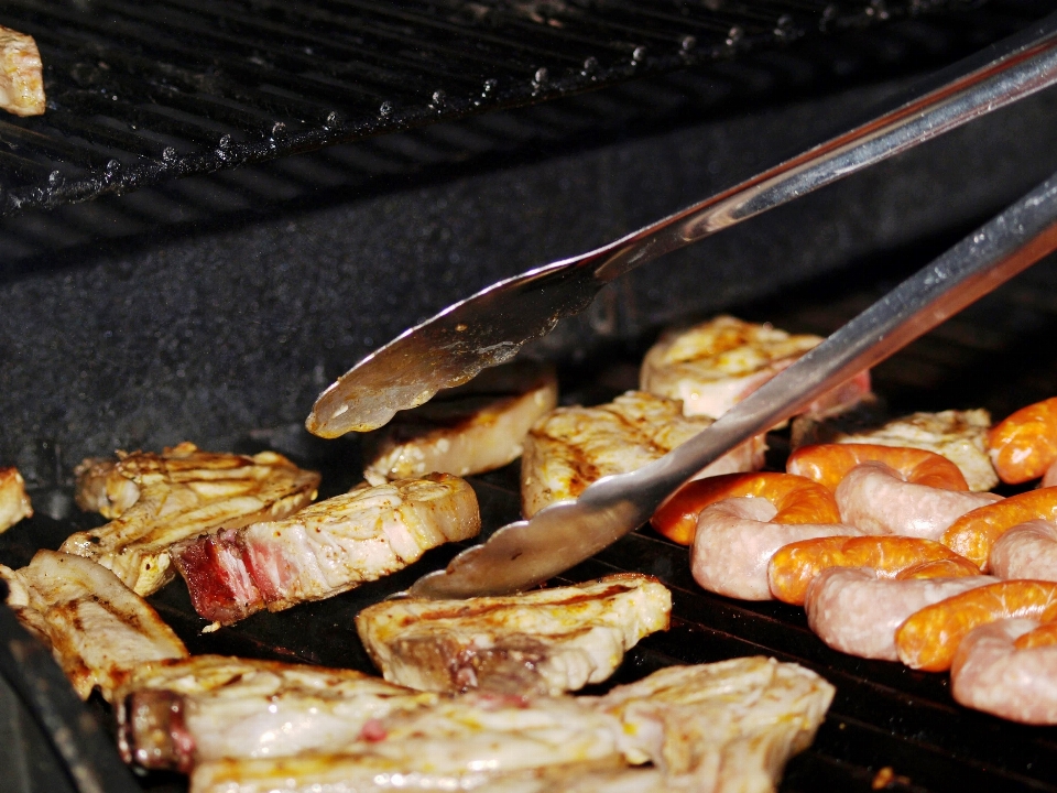 Plat repas nourriture un barbecue
