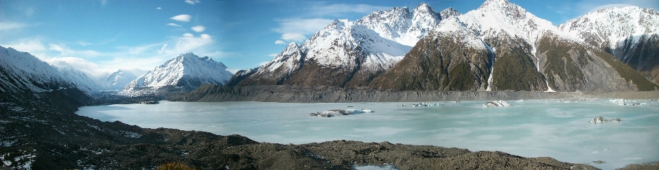 Landscape nature mountain lake