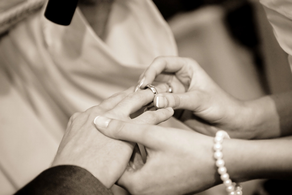 Hand black and white woman monochrome