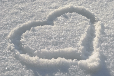 Snow winter cloud sky Photo