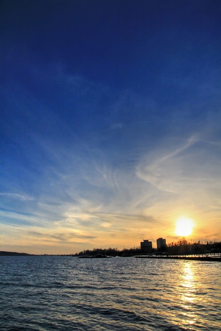 Mer côte océan horizon