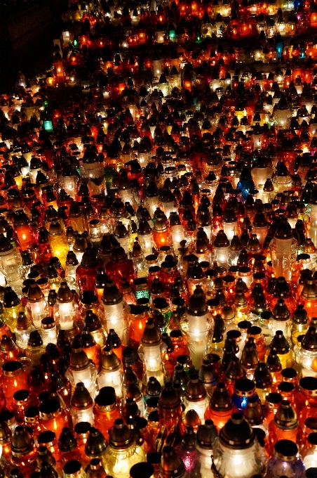 Leggero persone folla celebrazione