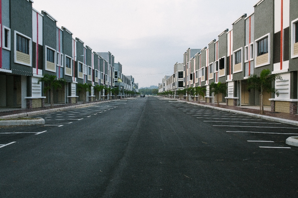 建築 道 渋滞 街