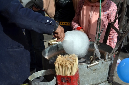 Food spinning business make Photo