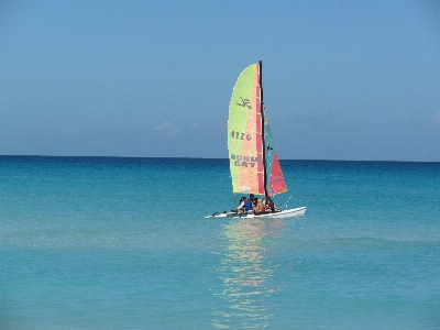 Sea ocean boat wind Photo