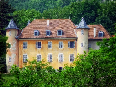 Nature forest architecture villa Photo