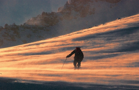 Photo Marche montagne neige hiver