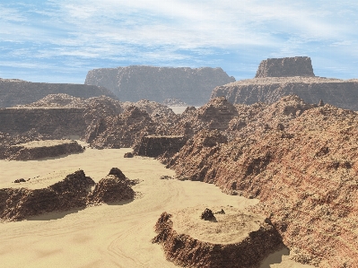 風景 砂 rock 山 写真