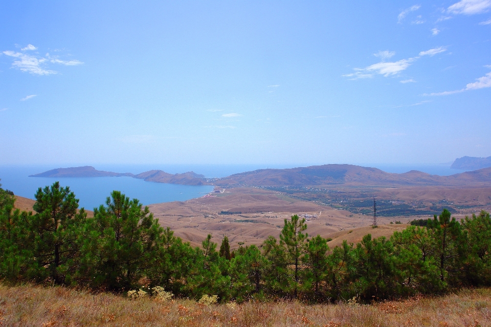 Paisagem mar região selvagem
 montanha