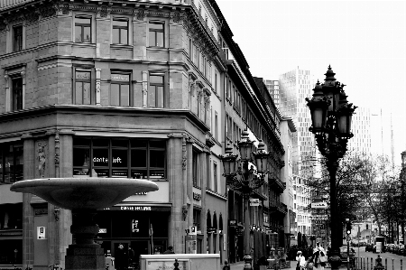 Foto Preto e branco
 arquitetura estrada rua