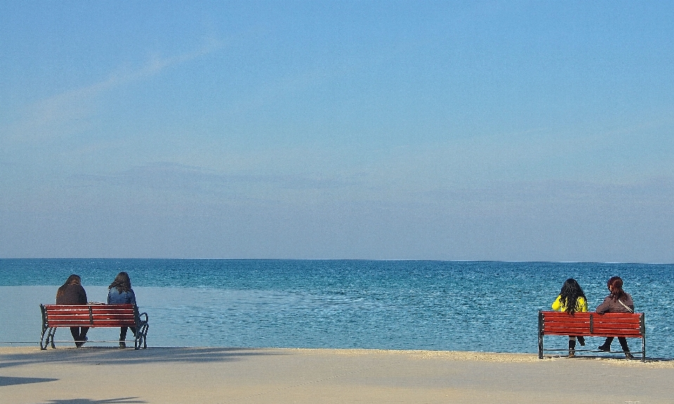 Spiaggia mare costa acqua