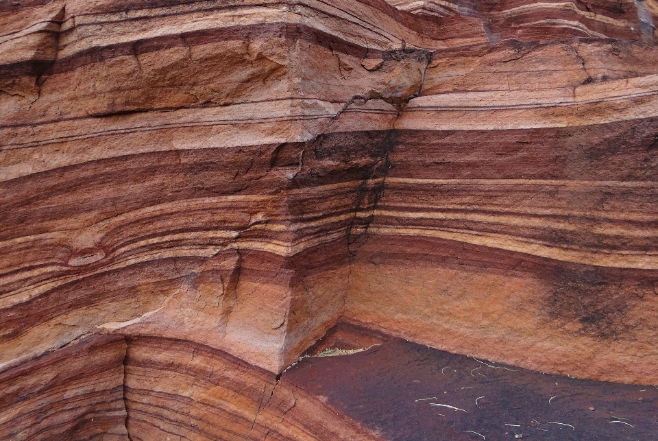 Rock drewno podłoga piaskowiec
