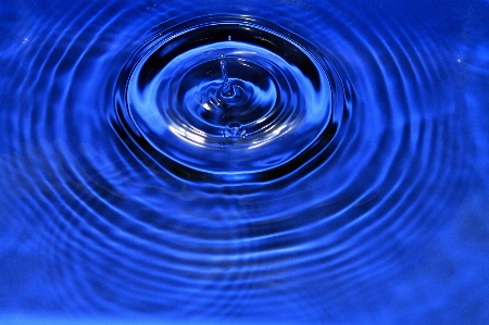 Water drop wave wet Photo