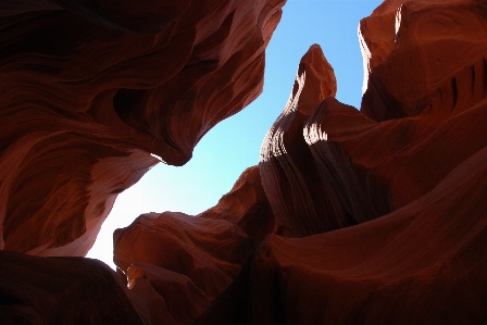 Rock sunlight formation arch Photo