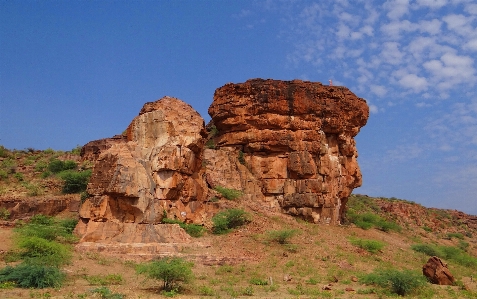 風景 rock 砂岩
 谷 写真