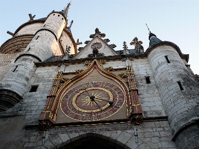 Architecture clock building france Photo