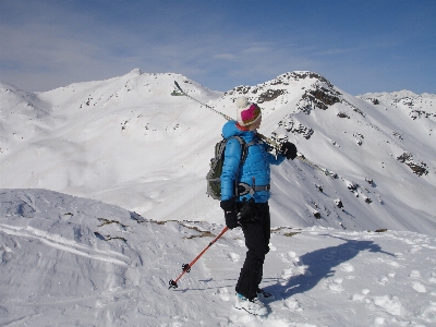 Outdoor mountain snow winter Photo