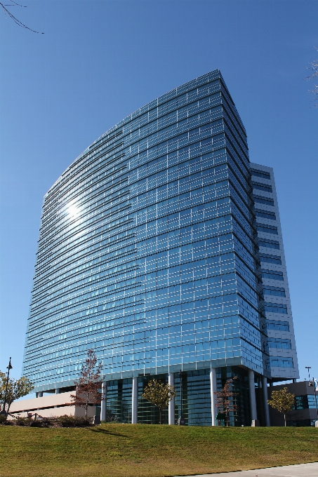 Architecture structure skyline glass