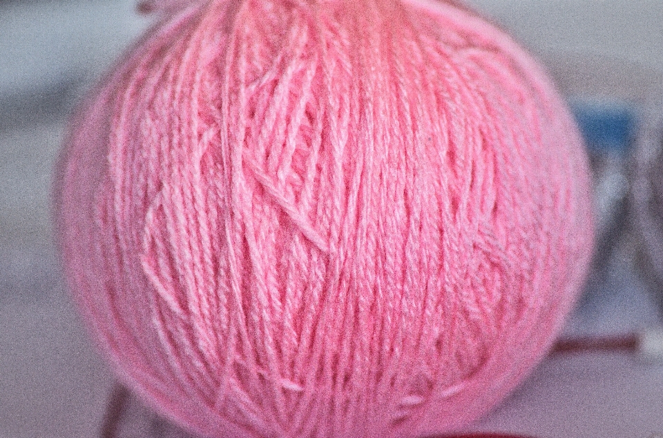 Pétale couleur tricoter rose