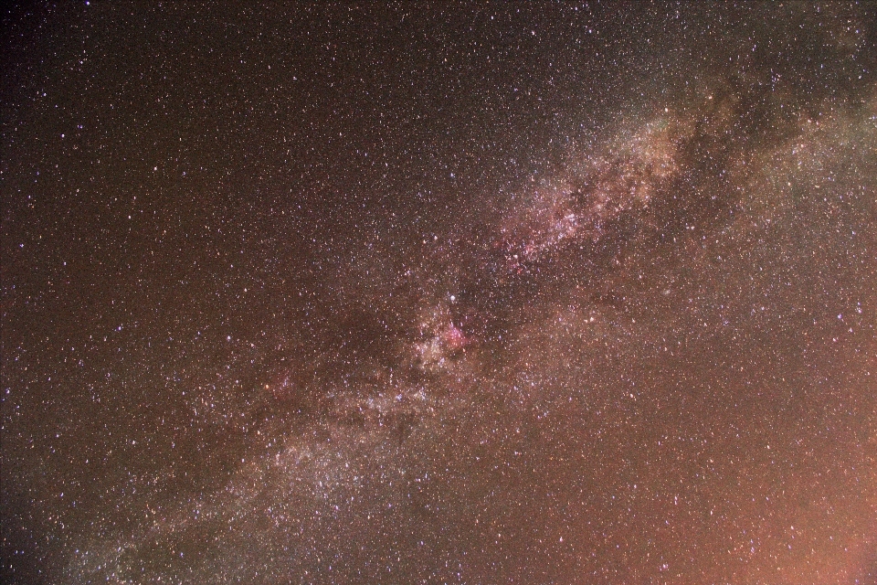 Star milky way atmosphere space