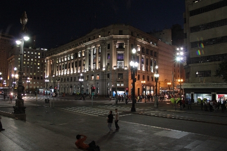 Pedestrian road street night Photo