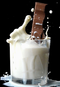 Glass food drink chocolate Photo