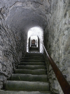 Wall staircase tunnel formation Photo